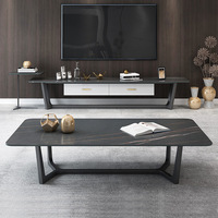 T-SQ-5 nouvelles billes Table Table basse décoration salon bureau noir présentoir Table