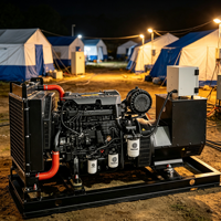 Groupe électrogène diesel mobile silencieux 100 kW 125 kVA sur remorque triphasé pour les projets miniers, de construction et de location au Myanmar - Exportation