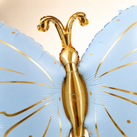 Ballon papillon en feuille mate, 79 x 53 cm