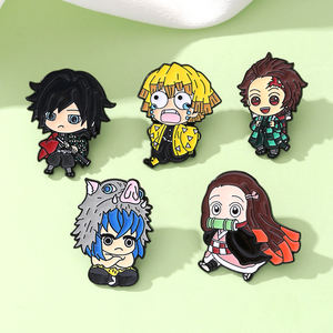 เข็มกลัดอะนิเมะ YINI ตัวละครน่ารัก ทำจากโลหะผสมสังกะสีเคลือบอีพ็อกซี่ งานฝีมือคุณภาพสูง ทนทาน สีสันสดใส เหมาะสำหรับนักสะสมและแฟนคลับ - Product Image 3