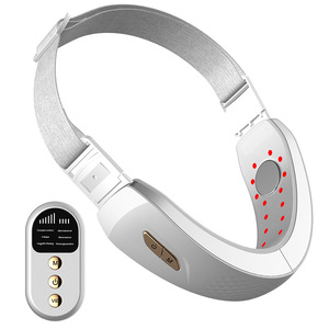 Masseur facial portable <span class=keywords><strong>pour</strong></span> <span class=keywords><strong>double</strong></span> <span class=keywords><strong>menton</strong></span> et contour en V, avec fonction de raffermissement de la peau, réduit le <span class=keywords><strong>double</strong></span> <span class=keywords><strong>menton</strong></span> et relève le contour des joues en V - Product Image 2
