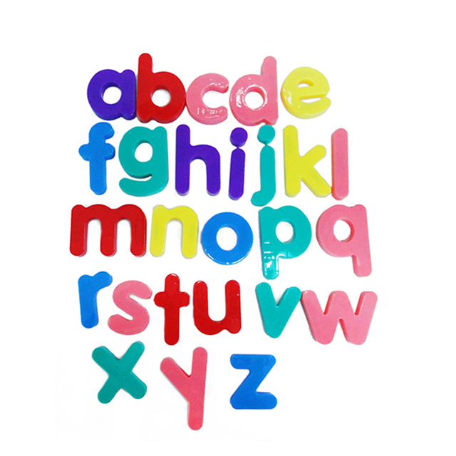 Educational Preschool Toys Magnetic Alphabet & Lowercase Letters Plastic Multi Color for 5 to 7 Years Old Unisex Kids