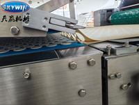 Ligne de production automatique de biscuits et de gâteaux Skywin, machine d'emballage, haute efficacité, acier inoxydable 304, capacité de 100 à 1000 kg/h