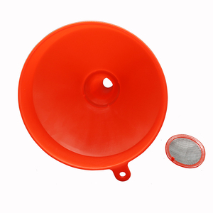 प्लास्टिक पर्यावरण के अनुकूल फनल फिल्टर 19.5 सेमी व्यास सफेद लाल रंग अनुकूलित लोगो ओटम/ओएम समर्थन कार तेल का उपयोग शेंग्यु ब्रांड - Product Image 4