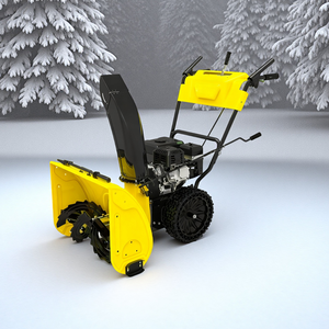 Soplador de nieve Glyde New Mall Farm Estate Mountain Resort con motor, engranajes y rodamientos, distancia de lanzamiento de 11 m, ángulo de lanzamiento de 190° - Product Image 4