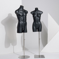 Mannequin de vitrine sans tête, buste, demi-corps, pour magasin de vêtements, vente en gros