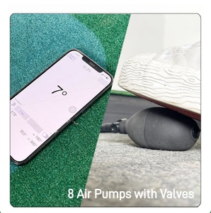 2024 Tapis de <span class=keywords><strong>golf</strong></span> pliable et portable nouvellement conçu avec pompes à air pour le réglage de la pente - Product Image 5