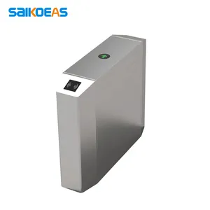 Flap Barrier Turnstile Pedestrian Barrier Gate Infrared Sensors With IC/ID Card from China Original Manufacturer Supplier