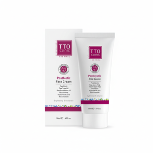 Crema Facial Hidratante y Calmante Postbiótica TTO Clinic para Mujeres, Apoyo a la Barrera Cutánea, Aceite de Árbol de Té, Aceite de Espino Amarillo, Glutatión - Product Image 2