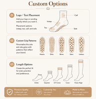 Chaussettes de yoga pour femmes, antidérapantes, confortables, personnalisées, chaussettes de yoga en coton tricoté, chaussettes de yoga à logo personnalisé