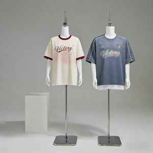 Torso di Manichino Girevole da Appendere, Coppia Maschio e Femmina, Rotazione a 360 Gradi per Esposizione di Abiti da Sposa e Completi, Torso di Manichino Bianco - Product Image 3