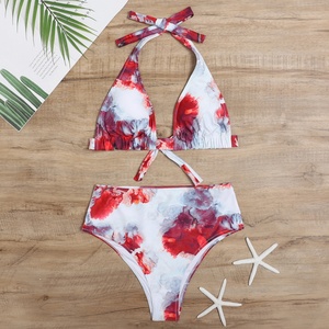Traje de Baño Bikini Sexy para Mujer con Micro Bra y Tanga en V, Personalizado al por Mayor, Tallas Grandes XS - Estampado/Liso/Con Logo en la Parte Delantera - Product Image 1