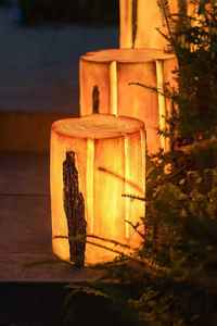 Lámpara Decorativa LED 3D Personalizable con Forma de Tronco de Árbol, IP65, de Fibra de Vidrio y Resina, para Exteriores, Jardín, Navidad, Acción de Gracias, Halloween, Bodas - Product Image 1