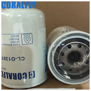 กรองน้ำมันเครื่องดีเซลรถบรรทุกคอรัลฟลาย CL-O1301 LF3805 P551017 BT427 SO10007 W940/30 - Product Image 2