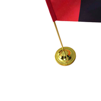 Drapeau de table personnalisé, mini drapeau de bureau avec base lestée pour le bureau, les conférences, la réception et la décoration d'événements