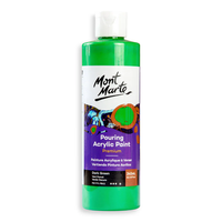 Peinture acrylique pour artiste Mont Marte 240ml - Vert foncé