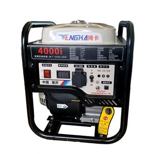 5kVA to 10kVA Single Phase AVR Portable Inverter <b>Gasoline</b> <b>Generator</b> Set with 10L Fuel Tank for Home Use - Product Image 1