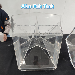Cubierta Antipolvo Transparente de Acrílico para Peceras y Acuarios, con Forma de Pecera, para Peces de Compañía, Artesanía en Vidrio Orgánico - Product Image 1