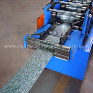 פלדת חנות פסיס רולר פסיס רול טופס מחיר ביצוע תריס דלת מכונת עבור YX16-75 - Product Image 3