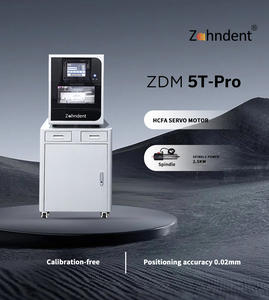 Zahndent intaglio automatico 60000 RPM/min 3.0kw 5 assi dentale cad cam fresatrice - Product Image 3