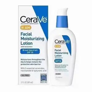 Creme hidratante facial PM Night Cream com FPS30 para reparo de pele sensível creme ceramida de nicotinamida 89ML