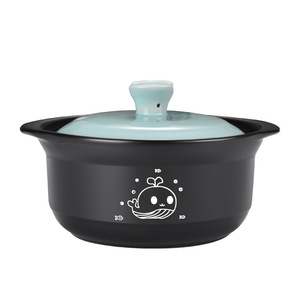Clay <b>Pot</b> Household Gas Fired High Temperature Resistant Dry Burning Crack Resistant <b>Soup</b> <b>Pot</b> Stone <b>Pot</b> - Product Image 2