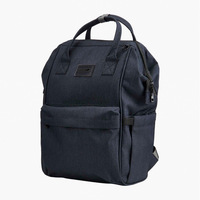 Sac à langer multifonctionnel en peluche tendance avec plusieurs poches, sac de voyage imperméable pour maman et bébé, style anglais