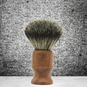 ถ้วยใส่สบู่พร้อมฝาปิดที่โกนหนวดทำจากไม้วอลนัททำด้วยมือ - Product Image 4