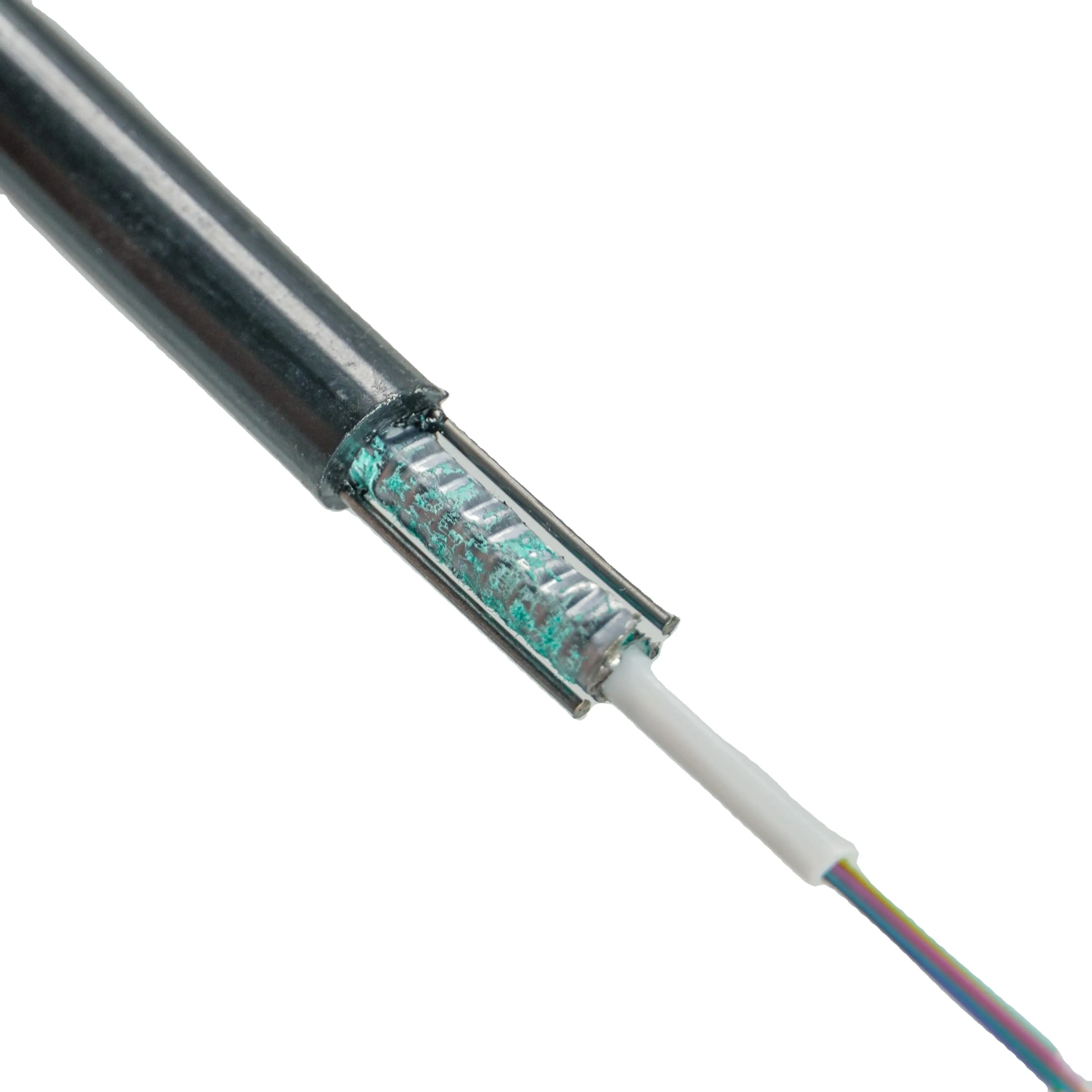 Central tube gyxtw optical fiber cable armored fiber optic cable