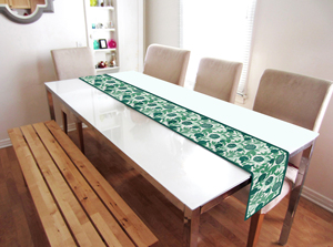 Camino de Mesa Estampado Simple 100% Algodón Puro para Decoración del Hogar, Lavable y Reutilizable - Product Image 6