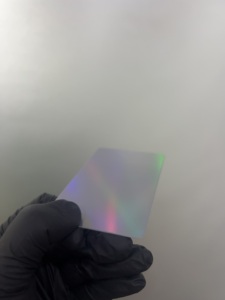 Tùy chỉnh <span class=keywords><strong>Hologram</strong></span> <span class=keywords><strong>Laser</strong></span> thông minh <span class=keywords><strong>PVC</strong></span> RFID NFC ISO mô hình không thấm nước ID thẻ - Product Image 2