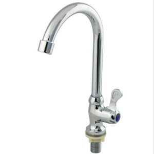 Grifo de Cocina Monomando Bronce Hércules con Válvula Cerámica, Rotación 360 Grados, Montaje en Encimera, Estilo Moderno - Product Image 1