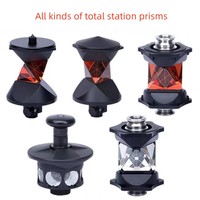 CCJC Persediaan Tersedia Prisma Mini Oktagon 360 Derajat dari Tembaga, Kaca, dan Logam, Kit Lengkap dengan Pengait dan Tiang Ekstensi 4 Bagian