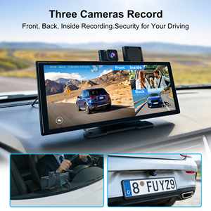11,4 inch WIFI Auto <span class=keywords><strong>Android</strong></span> Monitor 4+64G IPS 1080P 8-core draadloze CarPlay & <span class=keywords><strong>Android</strong></span> Auto touchscreen met afstandsbediening en auto DVR - Product Image 4