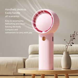 Ventilateur électrique portable sans pales rechargeable par USB avec sangle de cou pour voiture, hôtel, extérieur, prise en charge de l'espagnol - Product Image 3