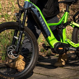 Bicicleta de Montaña Eléctrica con Suspensión Completa, Motor Central, 1000w - Product Image 2