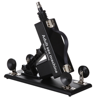 Masturbador automático de alta potencia con soporte de acero inoxidable Ajustes de velocidad ajustables Estimulación intensa Consolador grande