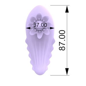 Mini Vibrador de Clítoris Rosa, Estimulador de Clítoris y Pecho para Mujeres, Vibrador de Dedo con Degradado Rosa para Orgasmos - Product Image 3