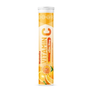 Wholesale 1000mg <strong>Vitamin</strong> C &amp; 10mg Zinc Effervescent Tablets Export Quality Zinc and <strong>Vitamin</strong> C Supplement for Adults &amp; Teenagers - Product Image 1