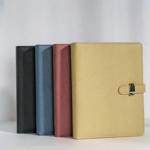 2026 Mainstream Multi-Size <b>Refillable</b> Personalized PU <b>Leather</b> <b>Notebook</b> with Loose-leaf Binder for Holiday & Commemorative Gifts - Product Image 3
