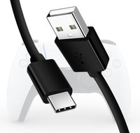 Câble de charge USB pour manette PS5, cordon de charge 2m 3m, accessoires pour manette de jeu, charge rapide, câble de données