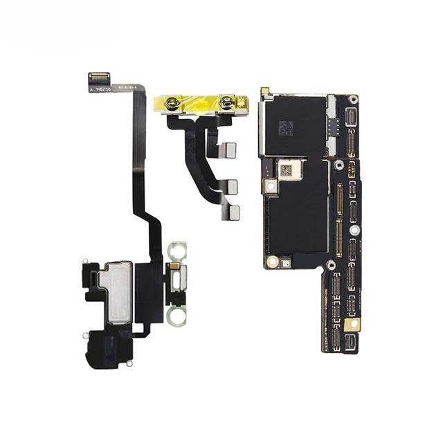 Original Unlock 256GB iPhone X Motherboard with Face ID Full Chips Support Mobile Phone Accessories-Refurbished