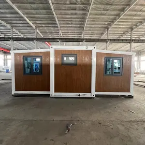 Mobile 20 Foot Expandable Container Mobile Homes Portables House Customized Style With Custom Color