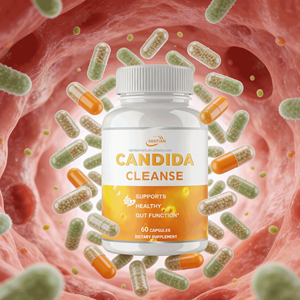 Cápsulas de Ervas para Limpeza de Intestinos e Suporte à Saúde Digestiva contra Candida - Suplementos Herbais para Limpeza de Intestinos e Cólon - Product Image 2