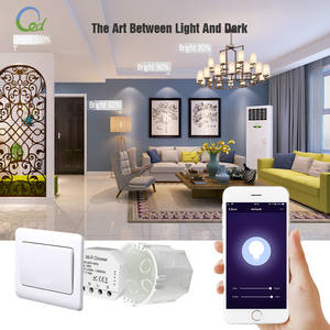 Regulador de intensidad triac WiFi, interruptor inteligente de atenuación para pared - Product Image 3