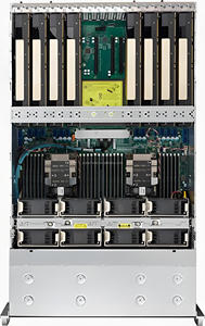 Serveur GPU évolutif HPC Superserver 4029GP-TRT 4U monté en rack pour l'entraînement de l'IA en entreprise, station de travail à double processeur LGA en stock - Product Image 2