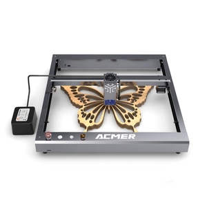Acmer เครื่องแกะสลักเลเซอร์ P2 10W/ 20W/ 33W/ 33W ความแม่นยำของเครื่องแกะสลัก0.01mm พื้นที่ทำงานขนาดใหญ่420*400mm - Product Image 2