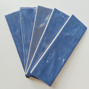 Ma-rốc zellige gạch màu xanh 65*200mm nhà bếp Nhà hàng backsplash Bar tường tàu điện ngầm Tây Ban Nha gạch - Product Image 4