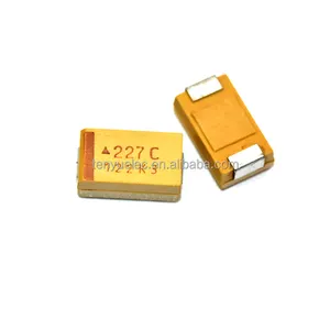 タンタルコンデンサ220UF 6.3V 10V 16V 227J 227A 227C DタイプSMD7343BOMサービス