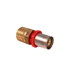 Conector macho recto de 1" x 32 para tuberías multicapa, piezas de sistemas HVAC - Product Image 1